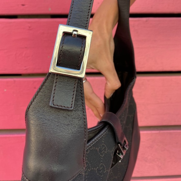 Vintage brown Gucci Jackie hobo bag - Picture 4 of 7